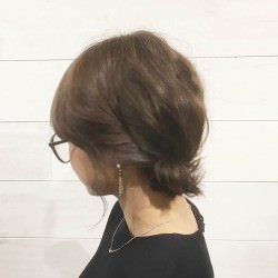 あえて無造作に！メッシーバン風簡単アレンジ　ヘアアレンジ　ミディアムヘア