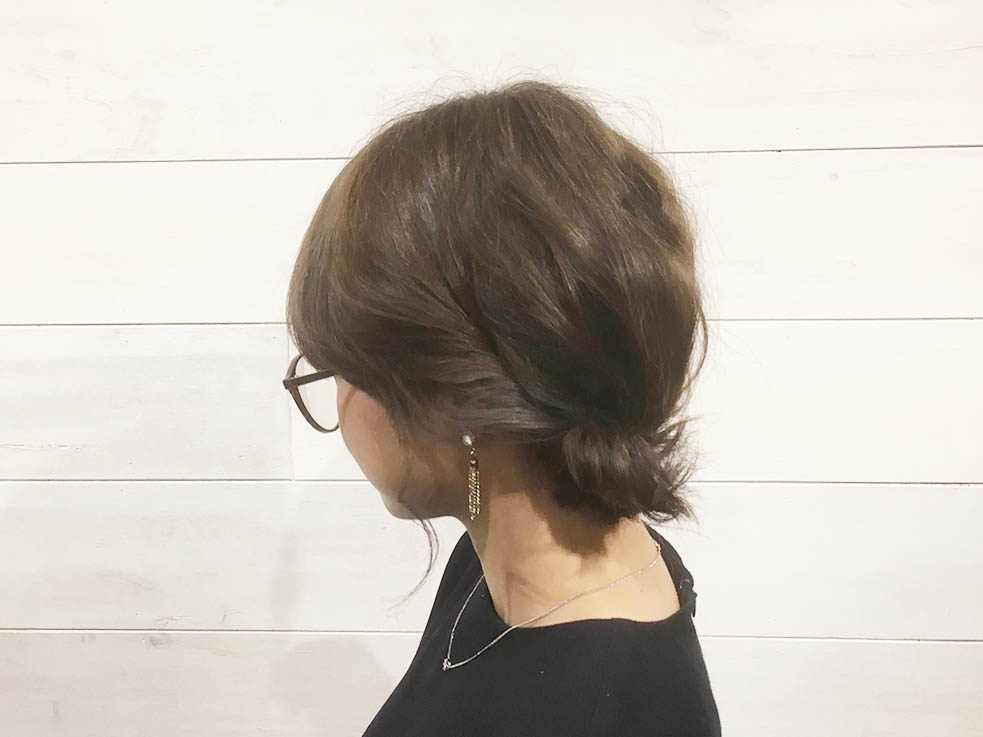 あえて無造作に！メッシーバン風簡単アレンジTOP