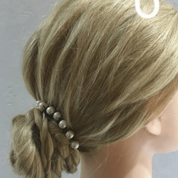 5分でできる!シニヨンアレンジ ヘアアレンジ ロングヘア