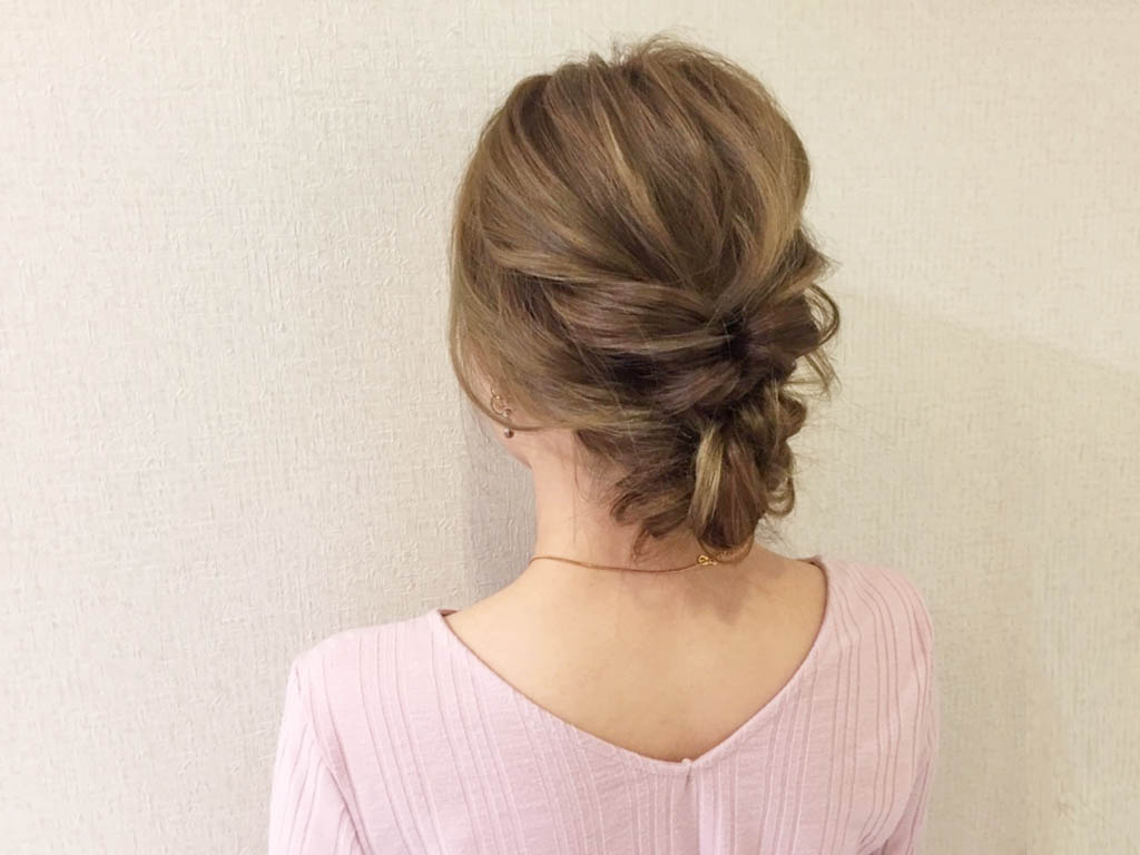 初心者向け簡単ヘアアップアレンジ☆