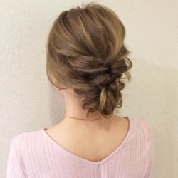 初心者向け簡単ヘアアップアレンジ☆ ヘアアレンジ ロングヘア