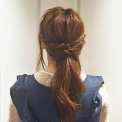 不器用な方でも出来るポニーテールアレンジ☆　ヘアアレンジ　ロングヘア