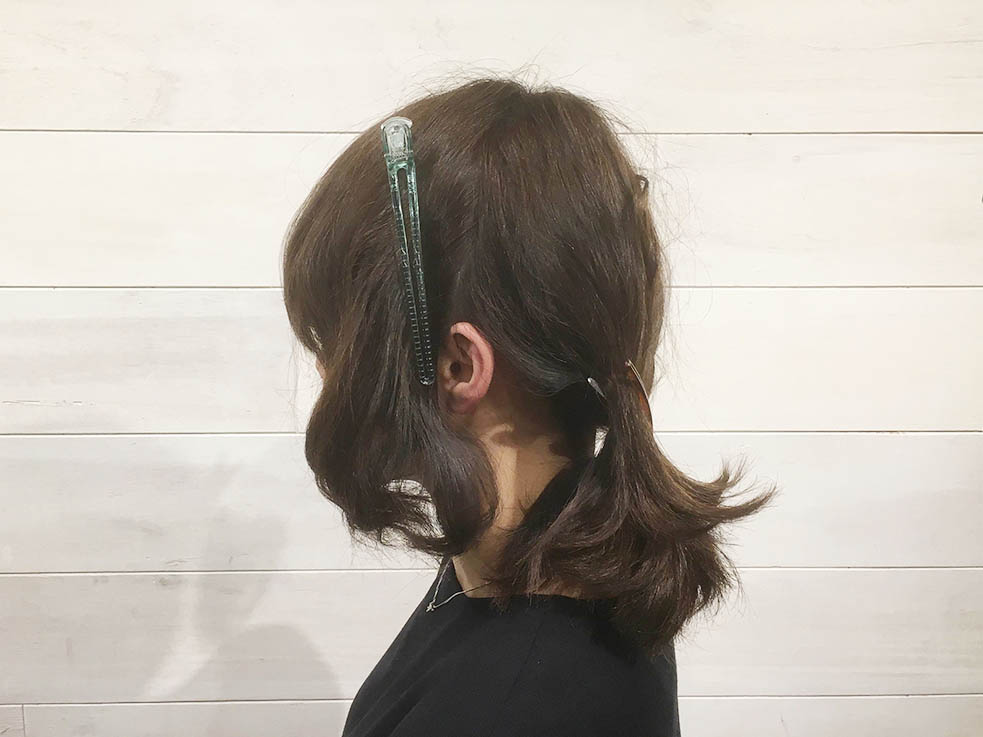 あえて無造作に！メッシーバン風簡単アレンジ1