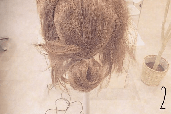 シンプルかわいいヘアアレンジ♪2