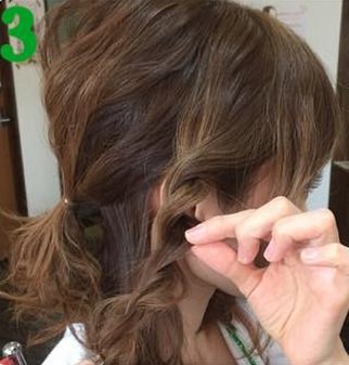 ミディアムヘアでもできる！ギブソンタック風こなれアレンジ3