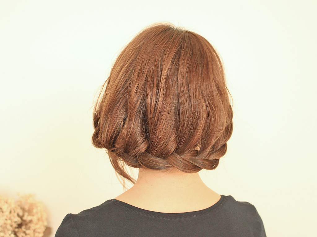 簡単イメチェン☆ロングでもレトロなボブヘアが出来る！top