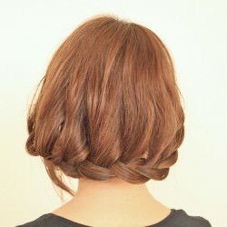 簡単イメチェン☆ロングでもレトロなボブヘアが出来る! ヘアアレンジ ロングヘア