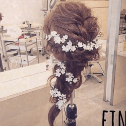 振袖にぴったり☆編み込みヘア ヘアアレンジ ロングヘア
