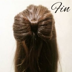 実は簡単！キュートなリボンヘア　ヘアアレンジ　ロングヘア