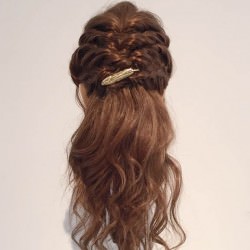 上級編 ロングヘア 大切なイベントに ヘアレシピ 頭美人 上級編 ロングヘア 大切なイベントに ヘアレシピ 頭美人