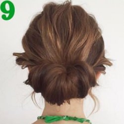 ミディアムヘアでもできる!ギブソンタック風こなれアレンジ ヘアアレンジ ミディアムヘア