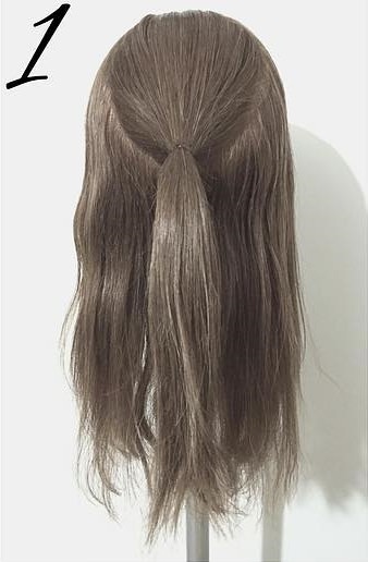 流行のマジェステで上品に♪くるりんぱローポニー1