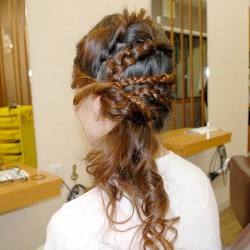 崩れにくいサイドアップアレンジ☆ ヘアアレンジ ロングヘア