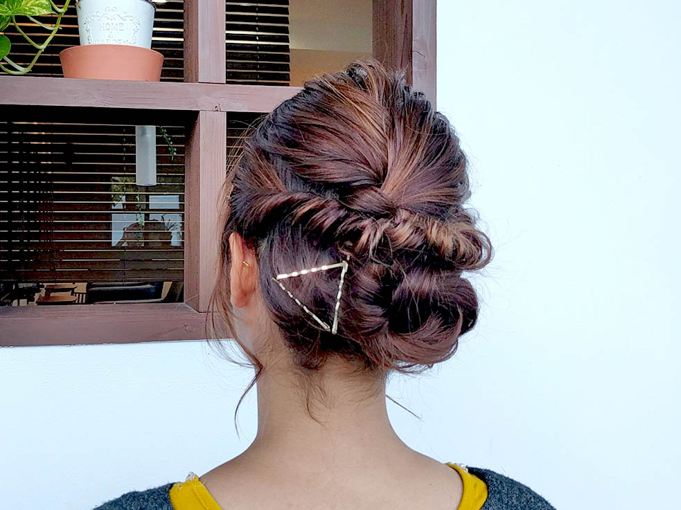 超カンタン パーティー向けアップヘア ヘアレシピ 頭美人