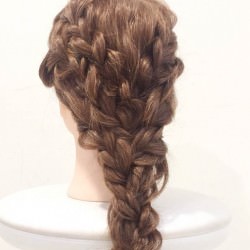 大人ガーリー♡乙女チックお呼ばれヘア ヘアアレンジ ロングヘア