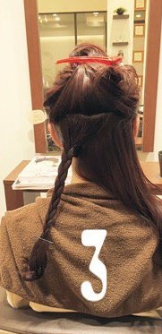 女子力バツグン！みんなに羨ましがられる簡単ゆるふわダウンスタイル3