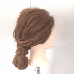 簡単！時短！上品にまとまるお団子アレンジ　ヘアアレンジ　ロングヘア