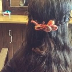 くせ毛さんにオススメ☆三つ編みガーリーヘア ヘアアレンジ ロングヘア