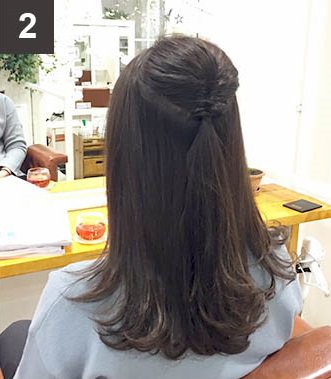 シンプルで万能!おしゃかわポニテ2