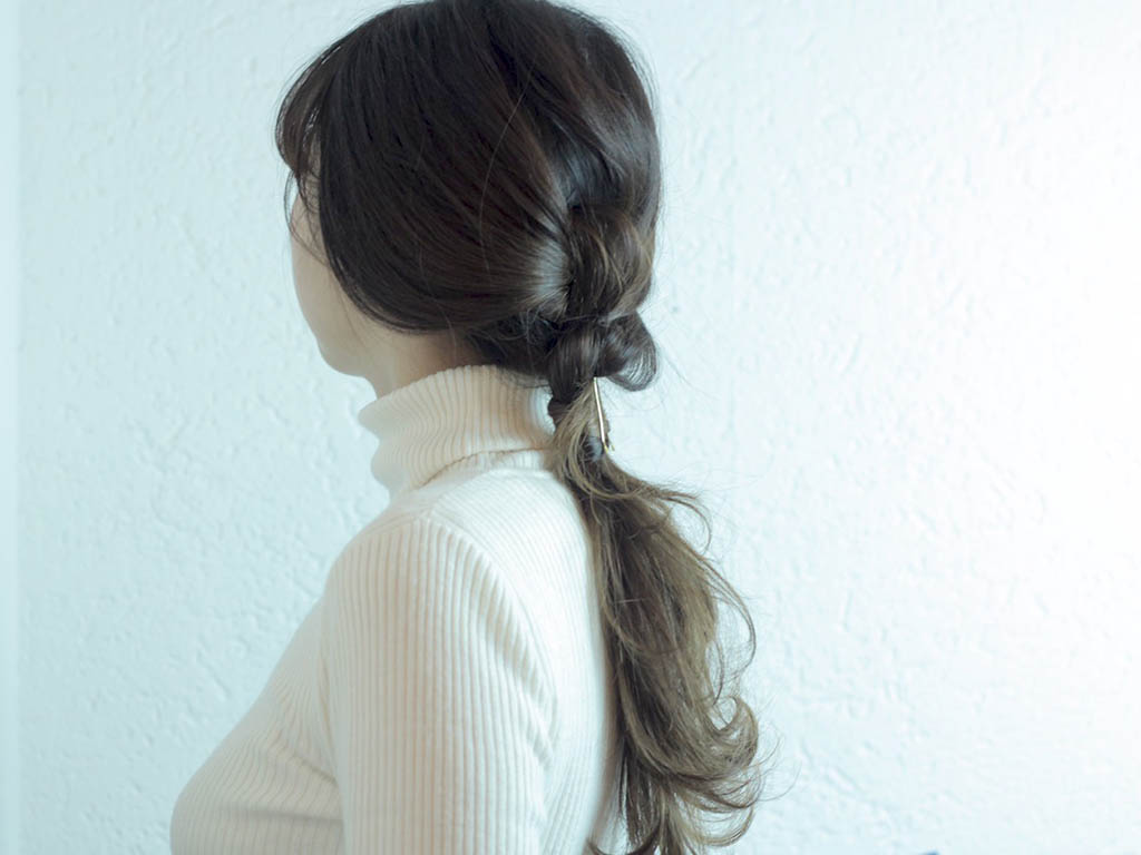 さり気ない個性が可愛い！ノットヘアーの作り方top