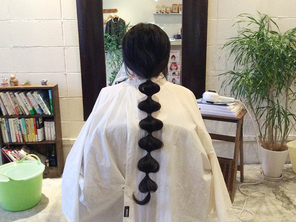 簡単なのに個性的☆シンプルな玉ねぎヘア4
