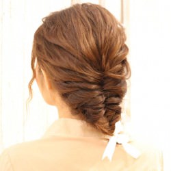 憧れのフィッシュボーンのおさらい☆ ヘアアレンジ ロングヘア