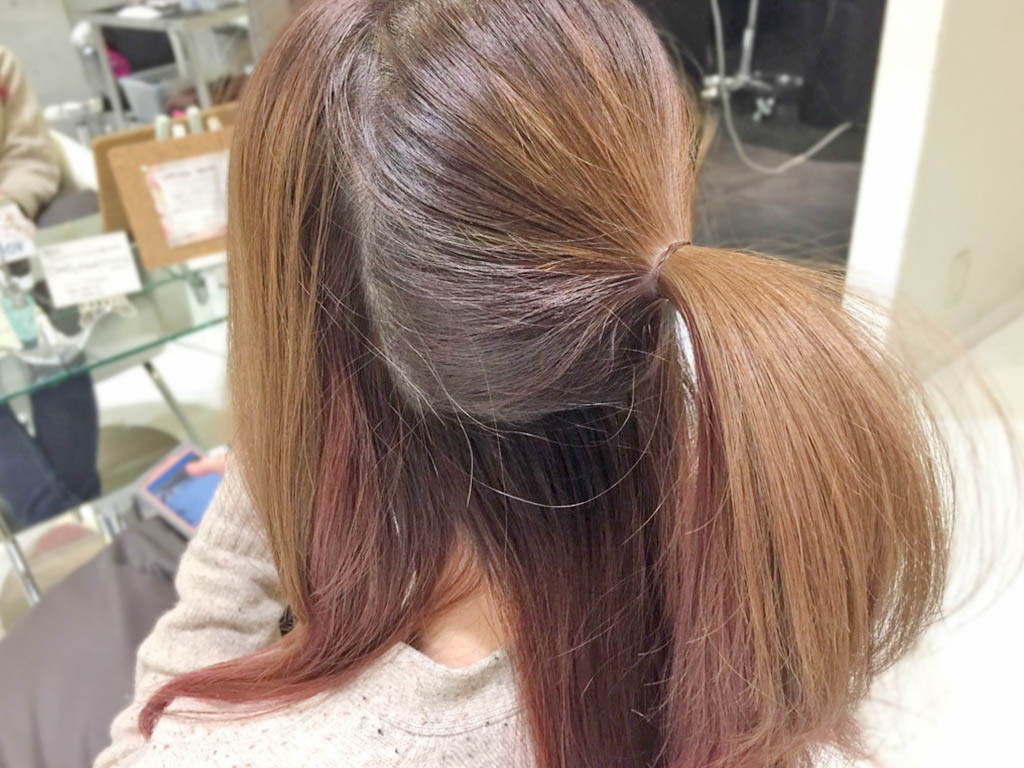 ふんわり華やかな後ろ姿 ボリュームアップポニーテール ヘアレシピ 頭美人