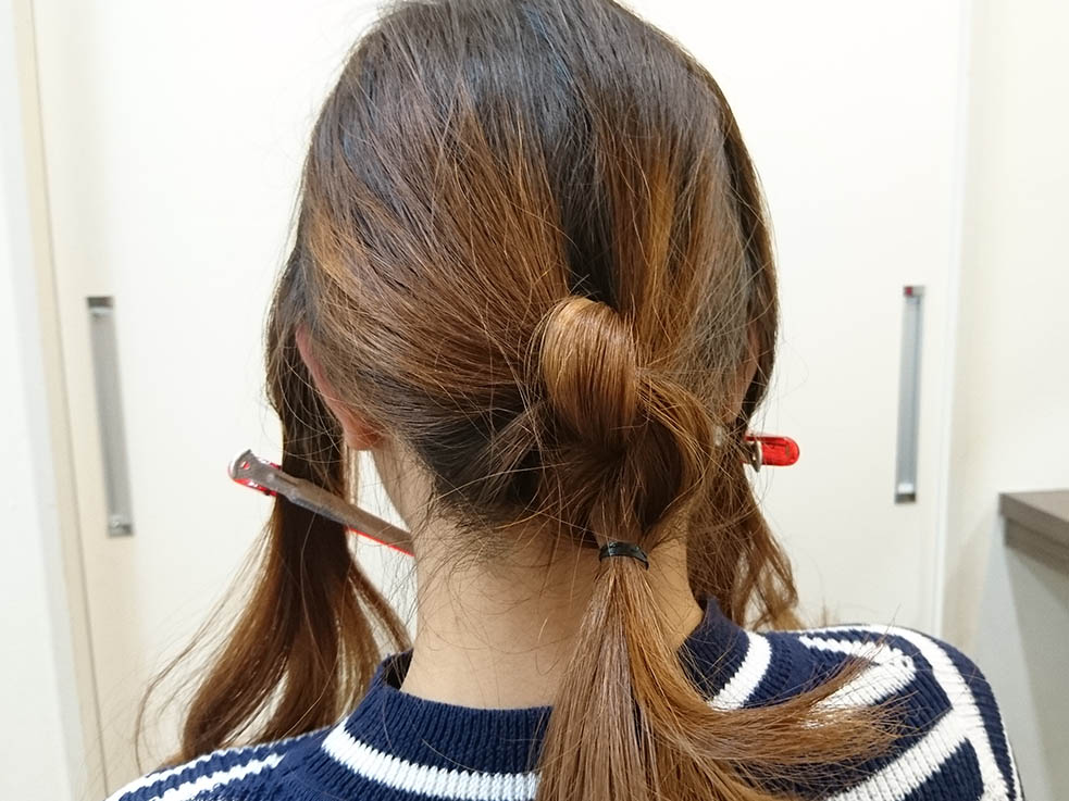 片結びでおしゃ見え☆ノットヘアー2