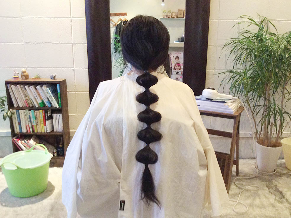 簡単なのに個性的☆シンプルな玉ねぎヘア5