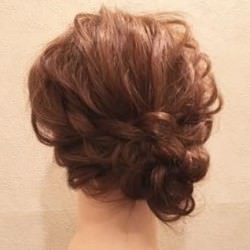 To:ぶきっちょさん☆簡単上品なシニヨンアレンジ♪　ヘアアレンジ　ミディアムヘア