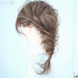 フィッシュボーンの可愛い編み方・ほぐし方♪ ヘアアレンジ ロングヘア