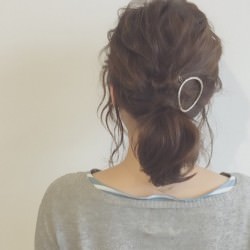 必殺!逆りんぱでボリュームポニテ☆ ヘアアレンジ ミディアムヘア