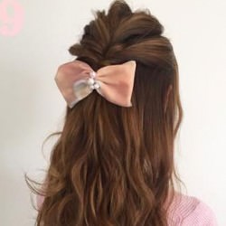 短い髪にもおすすめ！くるりんぱアレンジ♪　ヘアアレンジ　ロングヘア