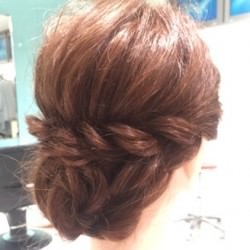 簡単!ねじるだけアップヘア☆ ヘアアレンジ ロングヘア