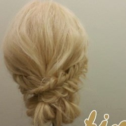 アンニュイアップスタイルwithフィッシュボーン☆ ヘアアレンジ ロングヘア