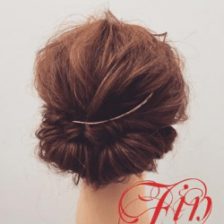 着物に似合う♪ふんわりボブアレンジ　ヘアアレンジ　ミディアムヘア