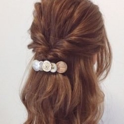 不器用さんでも簡単！ピン止め不使用ゆるふわハーフアップ☆　ヘアアレンジ　ロングヘア