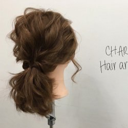 手間いらずな時短ローポ二テ♪ ヘアアレンジ ミディアムヘア