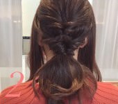 ヘアアレンジ誰でも出来ちゃう☆くるりんぱヘアアレンジ 2