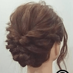 逆りんぱでまとめ髪♪やわらか大人スタイル! ヘアアレンジ ロングヘア