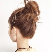 三つ編みが可愛い!爽やかお団子アレンジ ヘアアレンジ ロングヘア