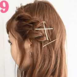 ねじってほぐして完成!サイドアレンジ♪ ヘアアレンジ ミディアムヘア