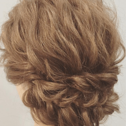 波巻きを生かした簡単 3ステップアレンジ☆ ヘアアレンジ ロングヘア