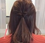 ヘアアレンジ誰でも出来ちゃう☆くるりんぱ 1 (2)