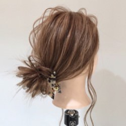 不器用さんのための簡単ざっくりお団子♪　ヘアアレンジ　ロングヘア