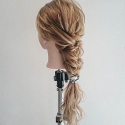 脱！マンネリ化☆逆りんぱアレンジ　ヘアアレンジ　ロングヘア