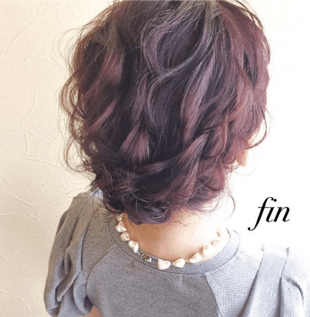 ロングじゃなくても出来る！ミディアムヘアで作る上品なまとめ髪アレンジ☆fin