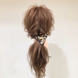 ツインテール ヘアレシピ 頭美人