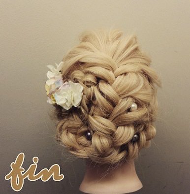 キュート×華やか♪お出かけ用ヘアアレンジ6