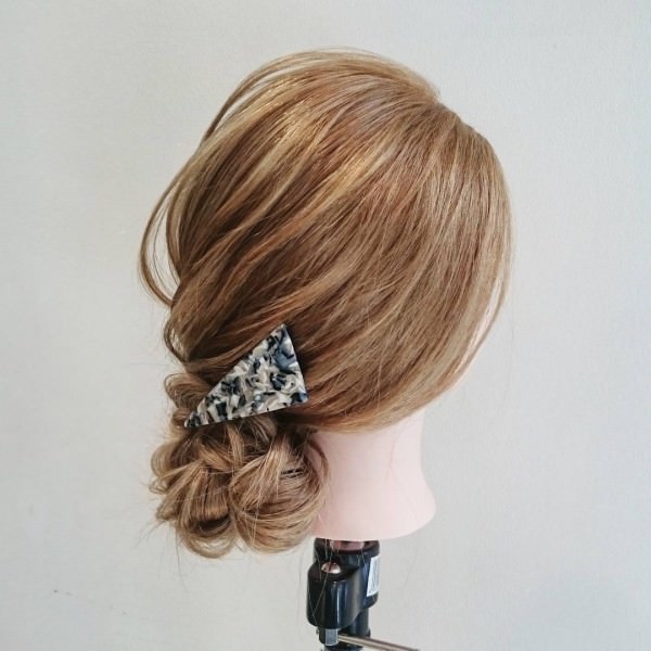 ふわっ♡くしゃ☆三つ編みまとめ髪 ヘアアレンジ ロングヘア